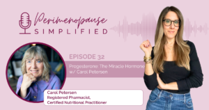 Progesterone: The Miracle Hormone w/ Carol Petersen (Registered Pharmacist)