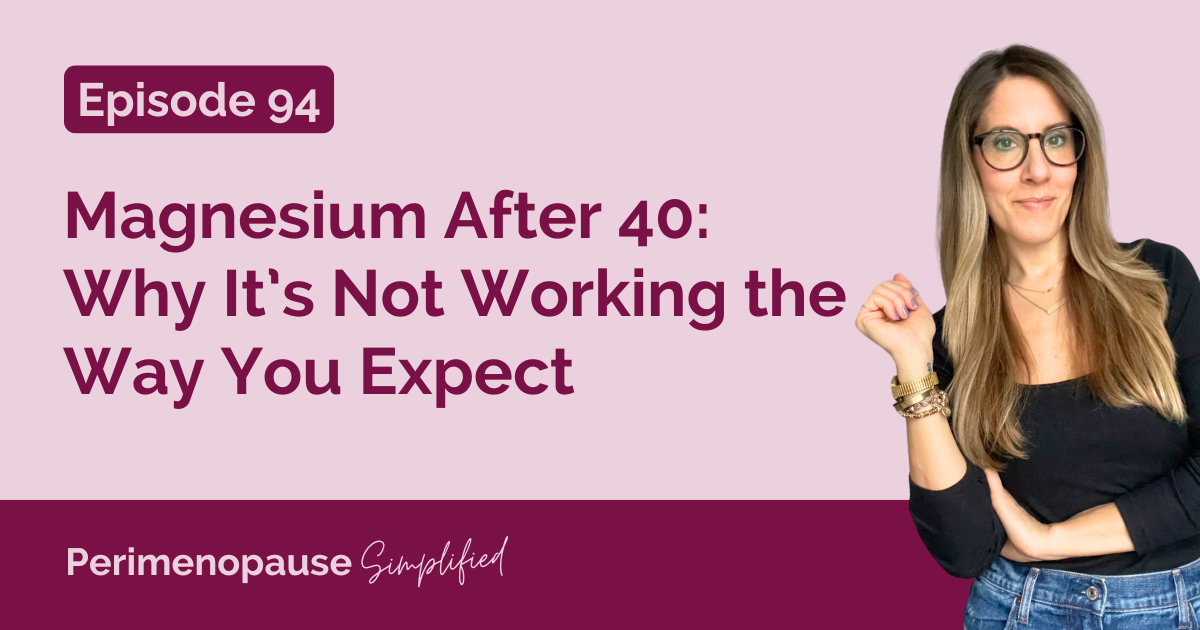 Magnesium After 40